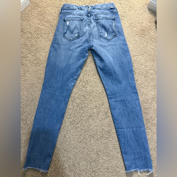 Mother The Looker Ankle Step Fray Jeans - Picture 2 of 6